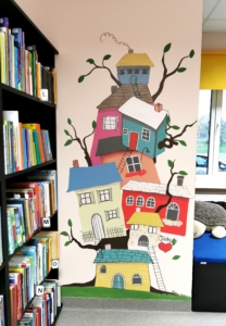 Lastetoa Seinamaaling by Kuldne Pintsel